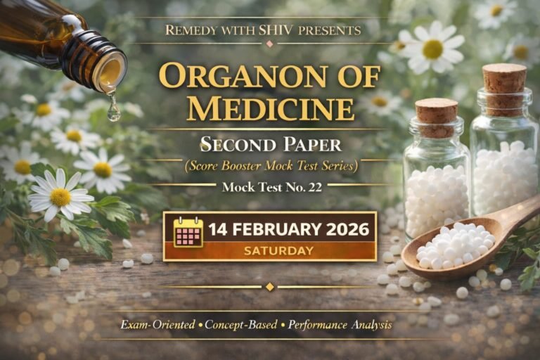 Protected: Day 28 Organon Of Medicine 2, 8th Feb, 2026