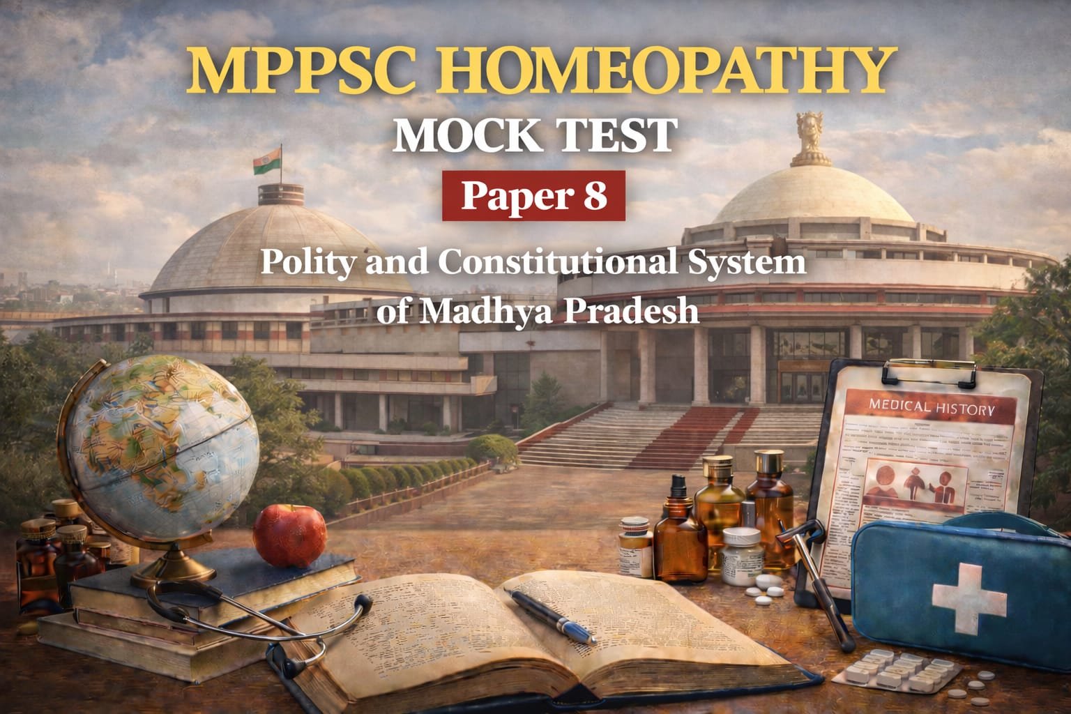 Protected: Day 44 Polity & Constitutional System of Madhya Pradesh – Paper 2, 23rd March, 2026